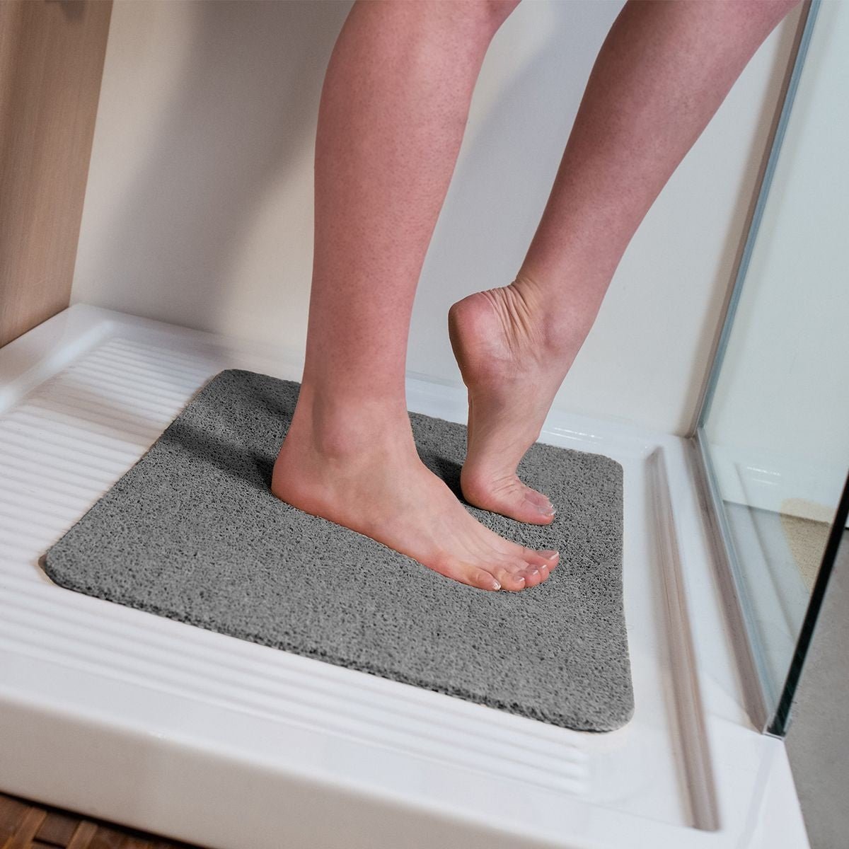 Hydro Wonder Shower Mat Grey - BATH/SHOWER MATS - Beattys of Loughrea