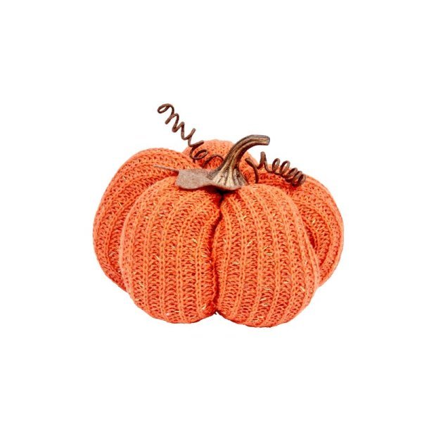 Decor Pumpkin 13cm - SOLAR / GARDEN ORNAMENTS - Beattys of Loughrea