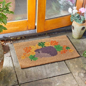 Hedgehog Decoir Mat 40x60cm - DOOR MATS/DOOR CURTAIN - Beattys of Loughrea
