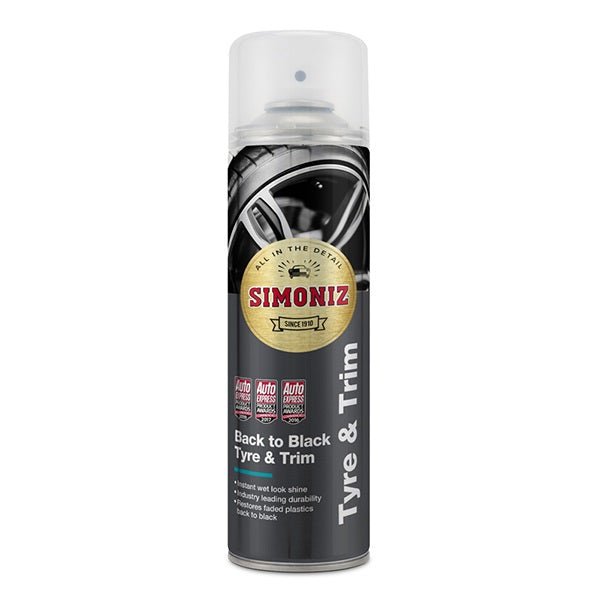 Simoniz Back To Black Tyre And Trim 500ml - CAR ACCESSORIES - Beattys of Loughrea