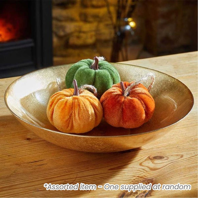 MiniKin Plush Pumpkin 6x7.5cm - One Supplied* - SOLAR / GARDEN ORNAMENTS - Beattys of Loughrea