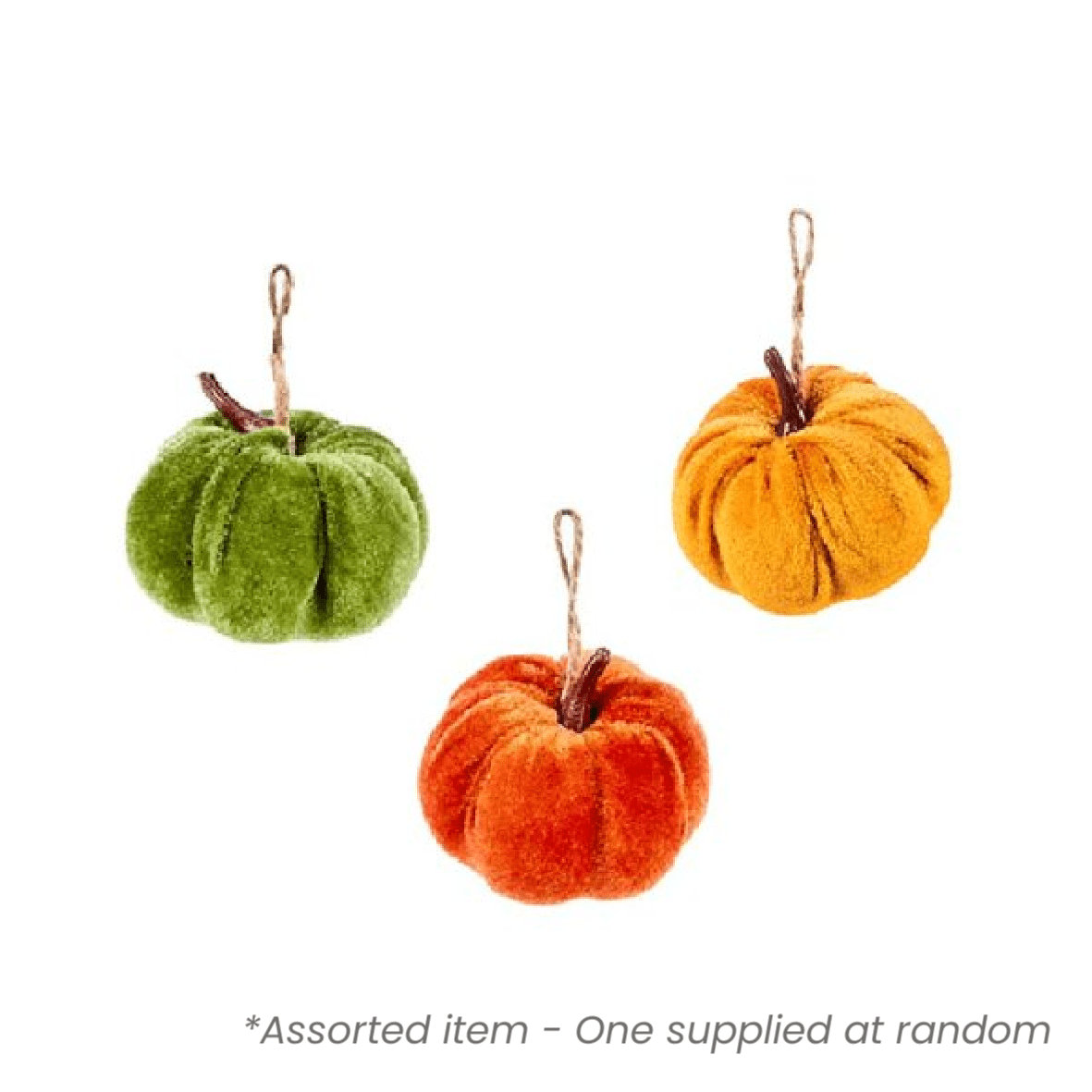 MiniKin Plush Pumpkin 6x7.5cm - One Supplied* - SOLAR / GARDEN ORNAMENTS - Beattys of Loughrea
