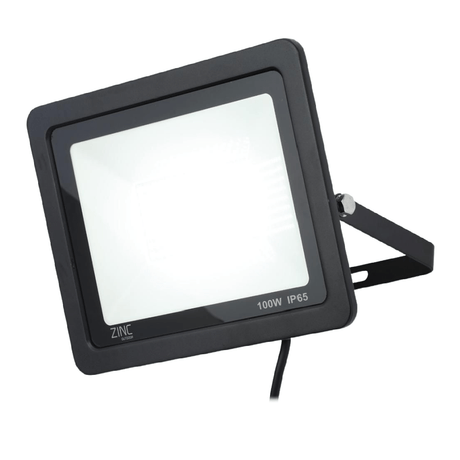 Forum Zinc Otley Slimline LED IP65 Floodlight - 100w - OUTDOOR LIGHTS - Beattys of Loughrea