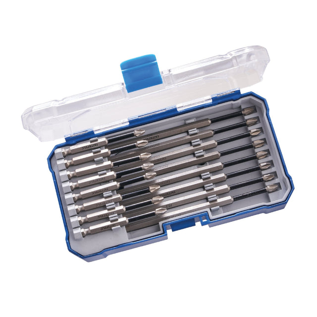 Faithfull 16 Piece Long Impact Bit Set in Case - TOOL SETS/ SOCKET SETS - Beattys of Loughrea