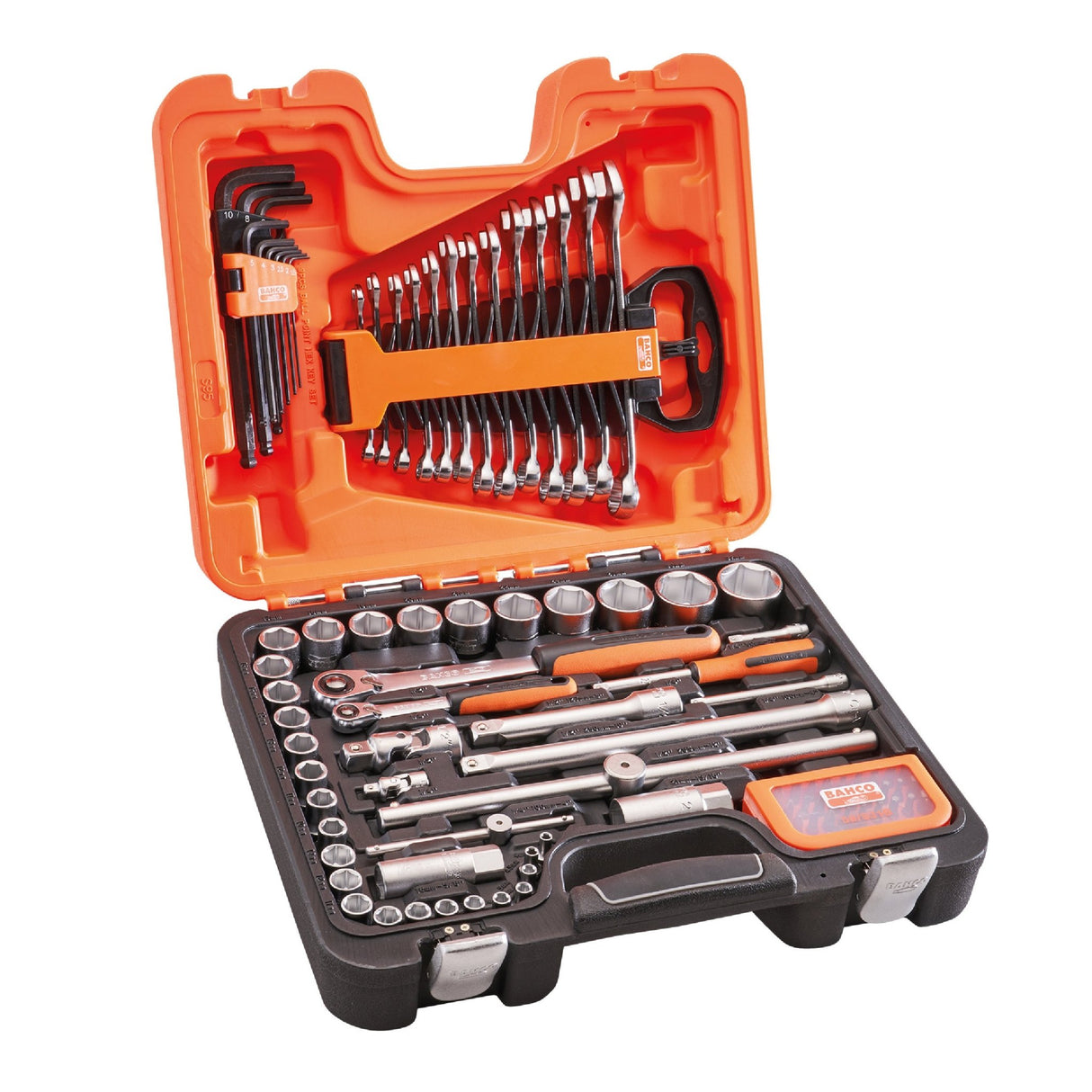 Bahco 95 Piece 1/4" & 1/2" Square Drive Socket & Mechanics Set - TOOL SETS/ SOCKET SETS - Beattys of Loughrea