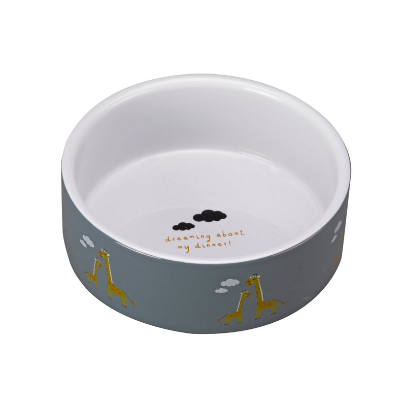 Head in the Clouds 15cm Ceramic Bowl - PET FEEDING BOWL, LITTER TRAY - Beattys of Loughrea