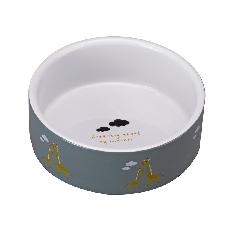 Head in the Clouds 20cm Ceramic Bowl - PET FEEDING BOWL, LITTER TRAY - Beattys of Loughrea