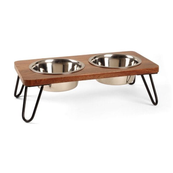 Double Diner Feeding Bowl & Stand - PET FEEDING BOWL, LITTER TRAY - Beattys of Loughrea