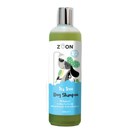 Zoon Tea Tree Dog Shampoo - 300ml - PET SHAMPOO FLEA PWDR GROOMING - Beattys of Loughrea