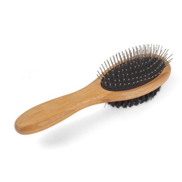 Double Sided Pet Brush - PET SHAMPOO FLEA PWDR GROOMING - Beattys of Loughrea