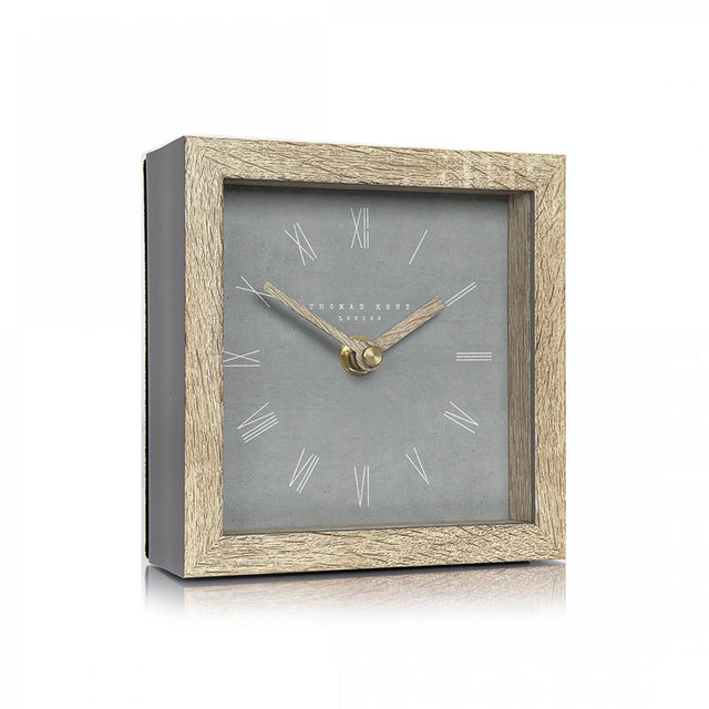 Thomas Kent 5" Nordic Mantel Clock Cement - CLOCKS - Beattys of Loughrea