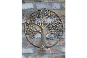 Tree of Life Wall Decoration 40cm (Candle not incl.) - WALL PLAQUE/STATUES - Beattys of Loughrea
