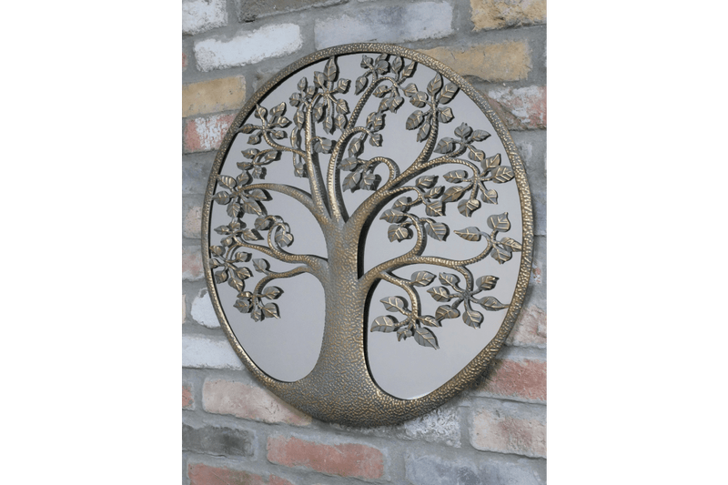 Tree of Life Wall Mirror 60cm - WALL MIRRORS - Beattys of Loughrea