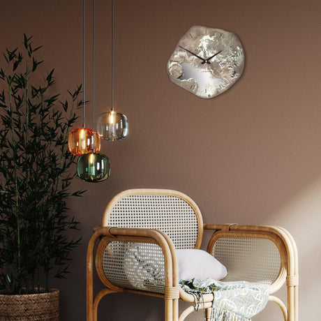 Thomas Kent 14" Jewel Wall Clock Stone - CLOCKS - Beattys of Loughrea