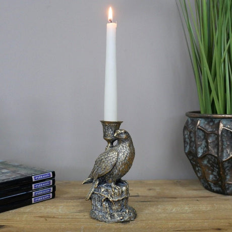Eagle Candle Holder 16cm (Candle not incl.) - CANDLE HOLDERS / Lanterns - Beattys of Loughrea