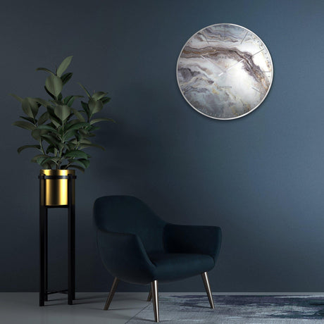 Thomas Kent 26" Oyster Grand Clock Glacier - CLOCKS - Beattys of Loughrea