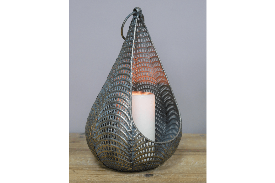 Candle Holder 29cm (Candle not incl.) - CANDLE HOLDERS / Lanterns - Beattys of Loughrea