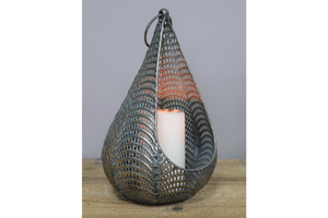 Candle Holder 29cm (Candle not incl.) - CANDLE HOLDERS / Lanterns - Beattys of Loughrea