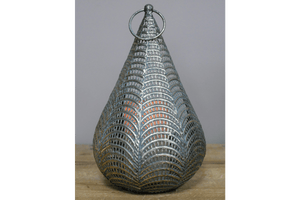 Candle Holder 29cm (Candle not incl.) - CANDLE HOLDERS / Lanterns - Beattys of Loughrea