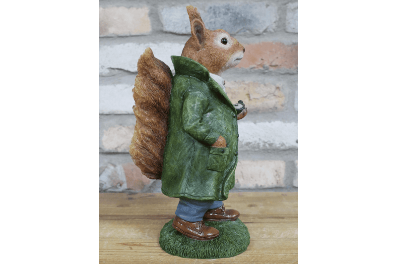 Mr Squirrel Ornament 32cm - ORNAMENTS - Beattys of Loughrea