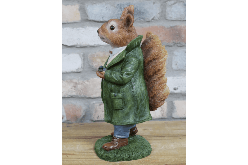 Mr Squirrel Ornament 32cm - ORNAMENTS - Beattys of Loughrea