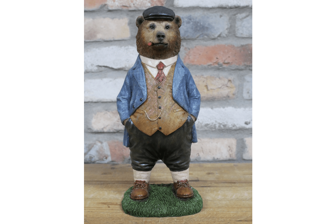 Mr Bear Ornament 32cm - CANDLE HOLDERS / Lanterns - Beattys of Loughrea