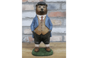 Mr Bear Ornament 32cm - CANDLE HOLDERS / Lanterns - Beattys of Loughrea