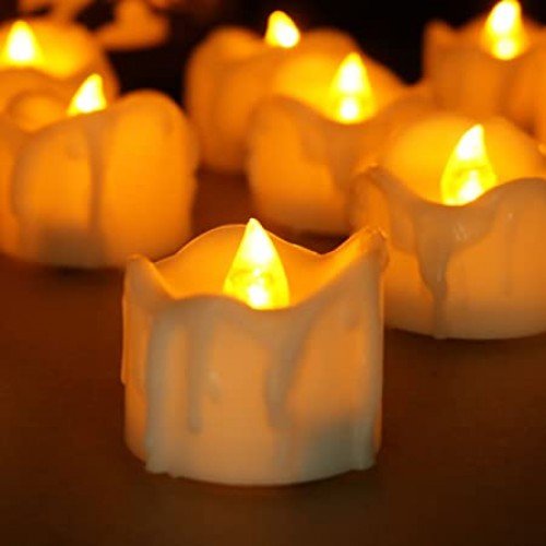 12 x LED Tea Lights with Remote Control - BATTERY LED CANDLES - Beattys of Loughrea