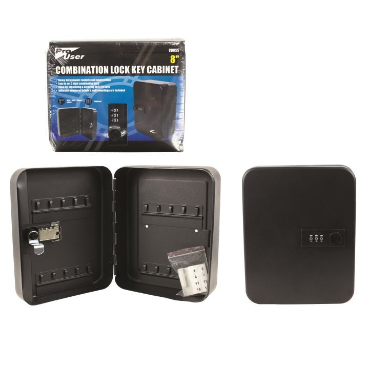 ProUser 8" Key Cabinet with Combination Lock - CASH BOXES - Beattys of Loughrea