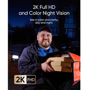 Eufy E340 Video Doorbell 2K Dual Camera Colour Night Vision - SECURITY CAMERA/ PRODUCTS - Beattys of Loughrea