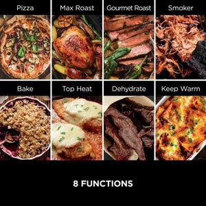 Ninja Woodfire Electric Outdoor Oven, Pizza Maker and BBQ Smoker - ELECT OVEN SINGLE & DBLE BUILT IN - Beattys of Loughrea