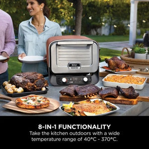 Ninja Woodfire Electric Outdoor Oven, Pizza Maker and BBQ Smoker - ELECT OVEN SINGLE & DBLE BUILT IN - Beattys of Loughrea