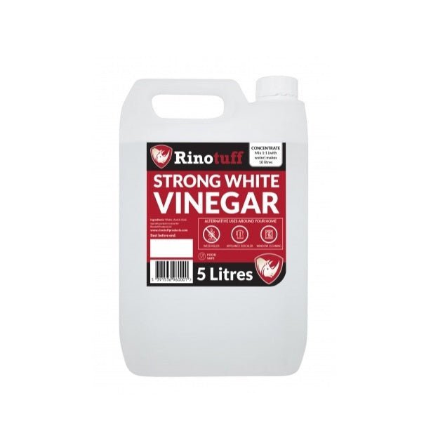Rinotuff Strong White Vinegar 5 Litres - BIN LINERS, REFUSE BAGS - Beattys of Loughrea