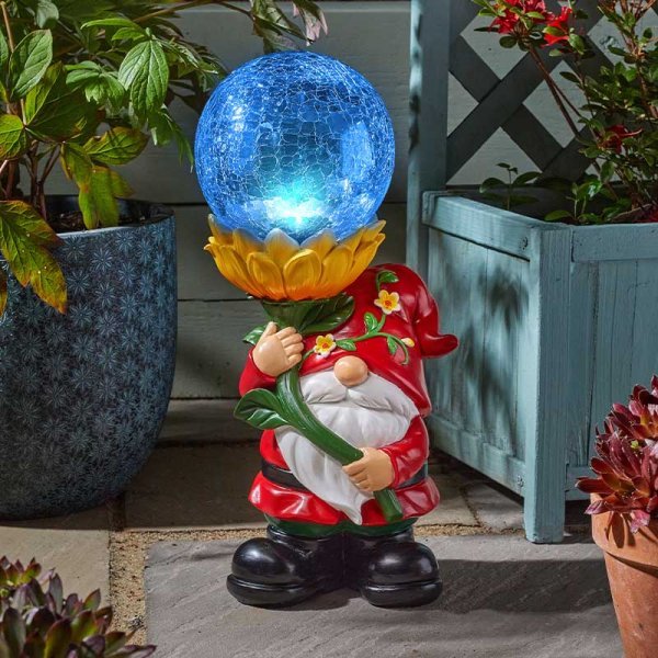 Wonder Wizard Solar Figurine 40cm - GARDEN ORNAMENTS INCL SOLAR - Beattys of Loughrea