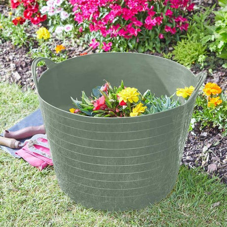 40L FlexiTote, Sage Green - PLANT TIES BAMBOO CANES STRING LABELS GARDEN PEGS - Beattys of Loughrea