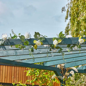 Peony Garland 180cm - POTTED PLANTS - DRY ORNAMENTAL - Beattys of Loughrea