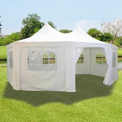 Eight-Sided Garden Gazebo - TENTS, CAMPING - Beattys of Loughrea