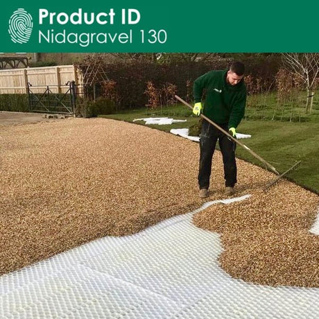 NIDAPLAST NIDAGRAVEL 130 STABILISER 2400MM X 1200MM - SAND / GRAVEL - Beattys of Loughrea