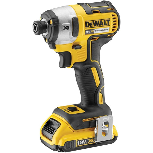 DeWalt Xr Brushless Impact Driver 18V 2 X 2.0Ah Li-Ion Batteries | Dcf887d2 - DRILLS - Beattys of Loughrea