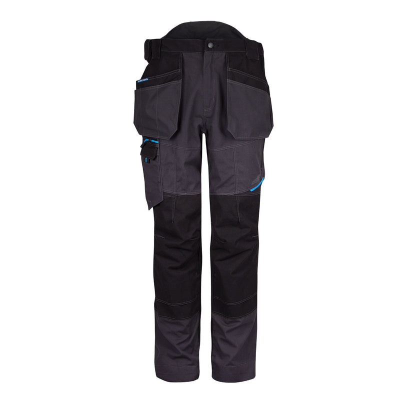 Portwest T702 - WX3 Holster Trouser Metal Grey 34" - WORK/ SKI TROUSERS - Beattys of Loughrea