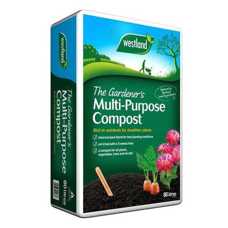 Westland The Gardeners Multi Purpose Compost 80L - COMPOST, PEAT, MULCHES - Beattys of Loughrea