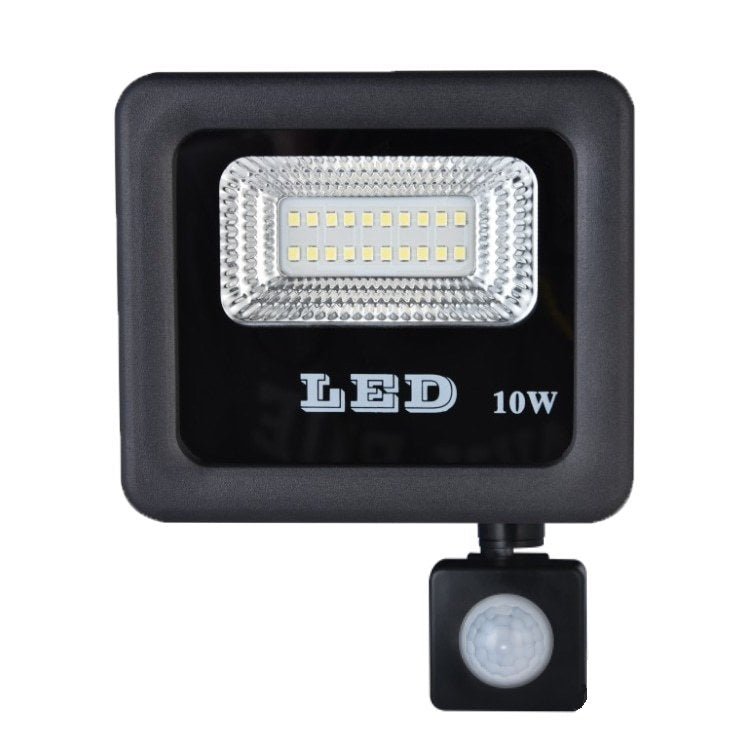 StarBrite Auriga Ultra 10W LED Floodlight IP66 Black with Sensor - OUTDOOR LIGHTS - Beattys of Loughrea