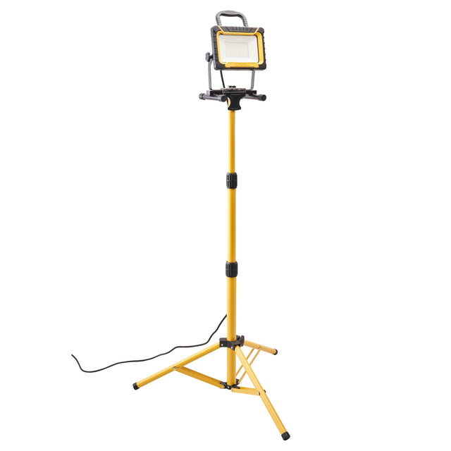 Faithfull 45W Safety Sitelight with Tripod 110V - SITE LIGHTING - Beattys of Loughrea