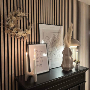 Fibrotech Basic Acoustic Panel 2.44mx605x22mm Light Oak - REDWOOD SHEETING - Beattys of Loughrea