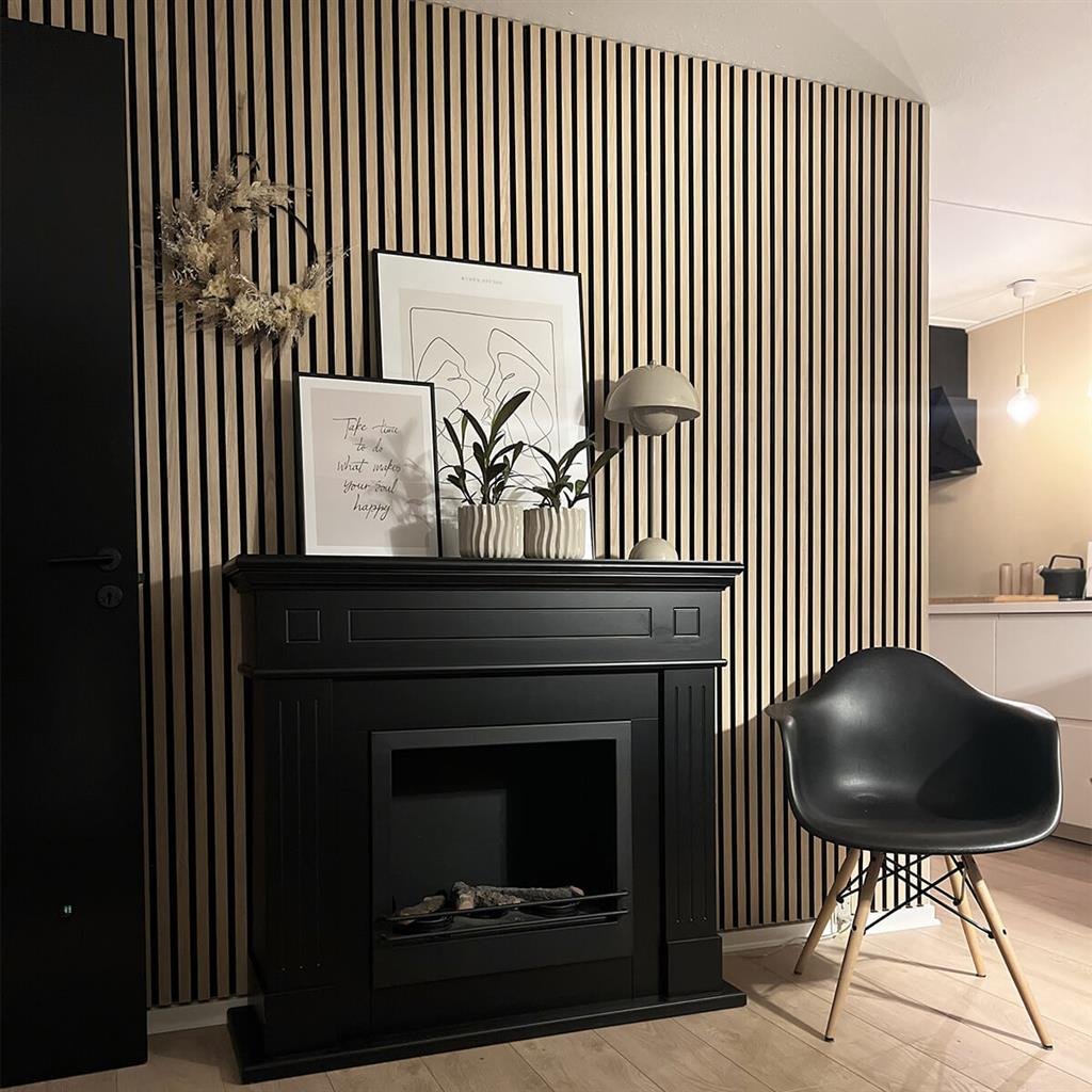 Fibrotech Basic Acoustic Panel 2.44mx605x22mm Light Oak - REDWOOD SHEETING - Beattys of Loughrea