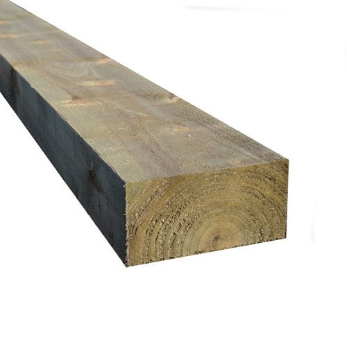 RAILWAY SLEEPERS TREATED BROWN 2400X200X100mm - SLEEPERS - Beattys of Loughrea