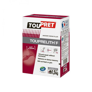 Toupret Touprelite F Masonry Repair Filler - 1.5kg - FILLER/PVA - Beattys of Loughrea