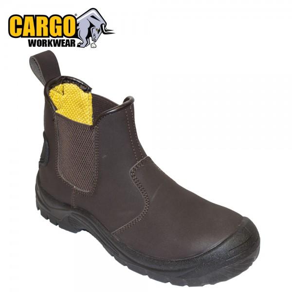 Cargo Dealer Slip On Safety Boots - Black - STC SHOES/ BOOTS - Beattys of Loughrea