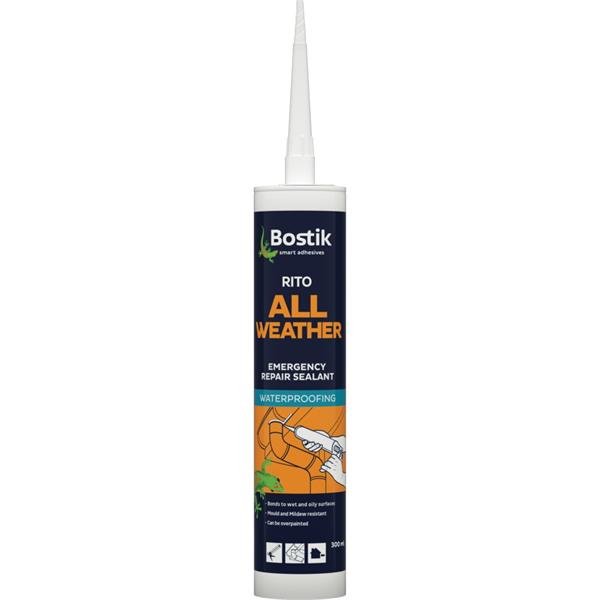 Bostik Rito All Weather Sealant White 300ml - MASTIC/SILICONE/ADH - Beattys of Loughrea