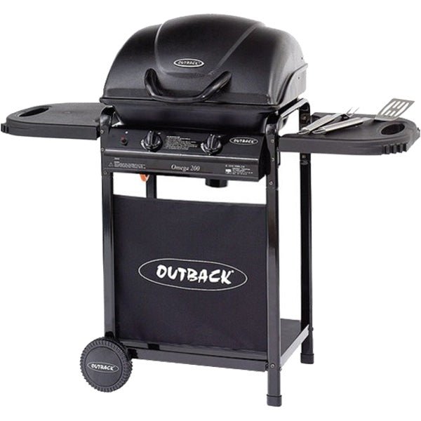 Outback Omega 200 2 Burner Gas Bbq - BBQ - GAS - Beattys of Loughrea